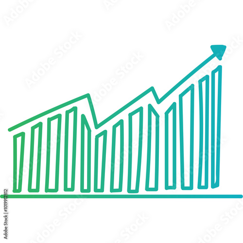  Business infographics icons with different diagram vector illustration. Abstract data visualization, marketing charts and graphs. Business statistics, planning and analytics, forecasting growth rates