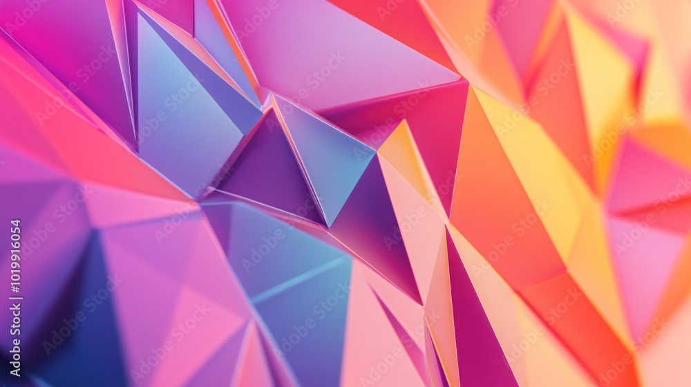 Fototapeta premium Abstract Polygonal Background