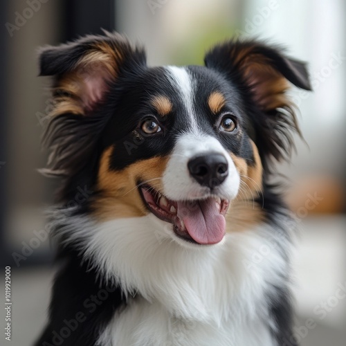 Happy Border Collie.