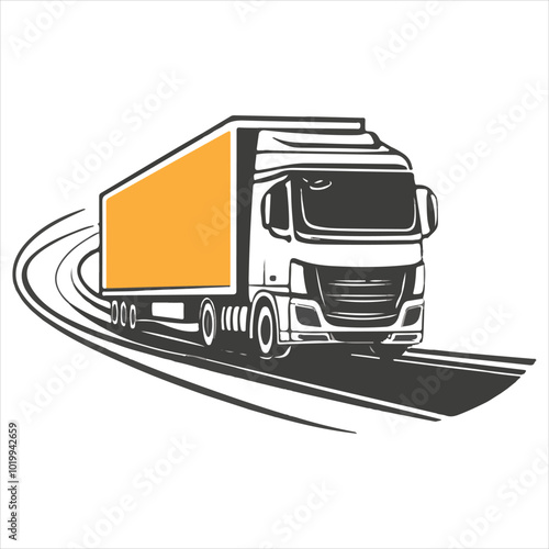 logo fora cargo logistics company , on a white background.