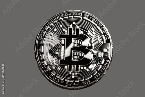 a simple image containing only the bitcoin symbol illustration