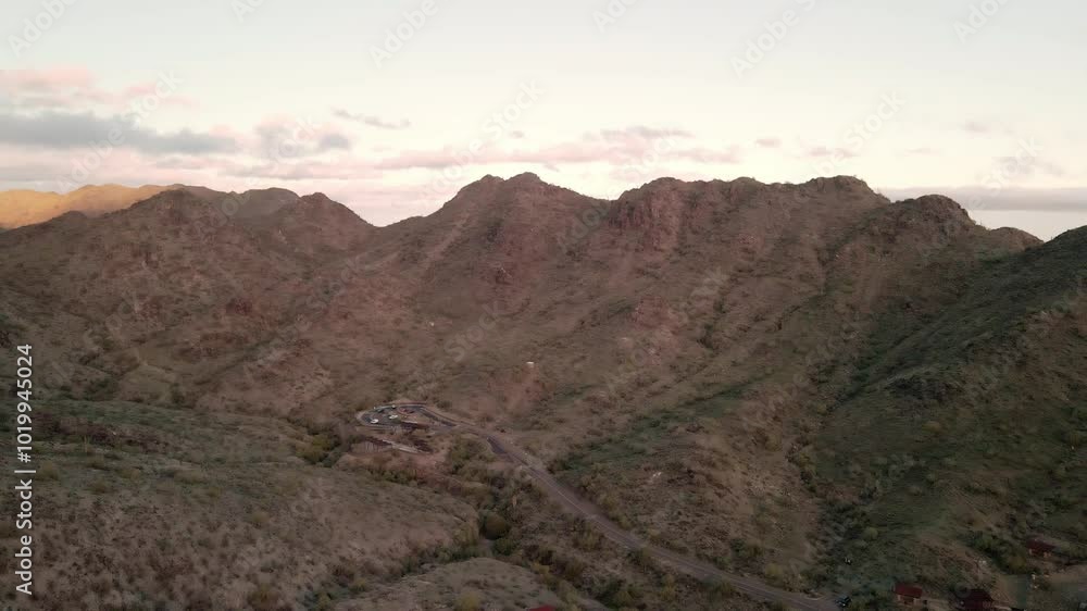 Phoenix Mountain Preserve Aerial View 2024 Phoenix Mountain Preserve Aerial View 2024