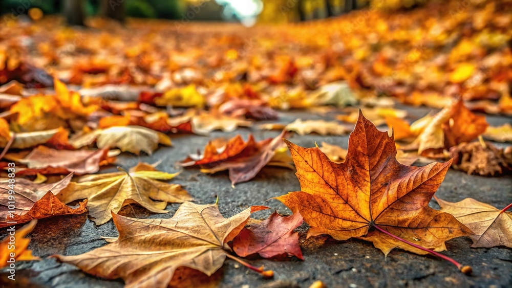 Background of dry fall leaves on ground Background of dry fall leaves on ground