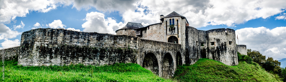 Discovering the village of Mauleon-Licharre and its old fortified castle in the French Basque Country Discovering the village of Mauleon-Licharre and its old fortified castle in the French Basque Country