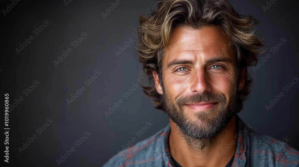 Obraz premium Handsome Man Smiling.