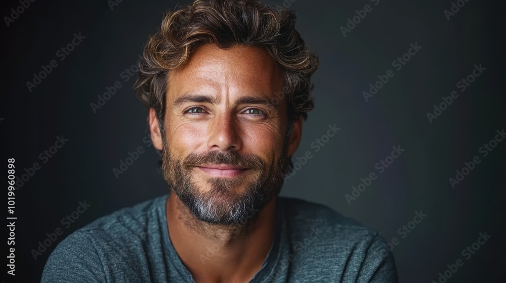 Obraz premium Handsome Man Portrait.