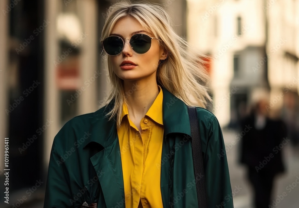Woman In Sunglasses. Woman In Sunglasses.