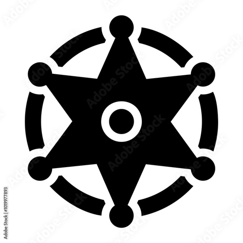 sheriff Solid icon