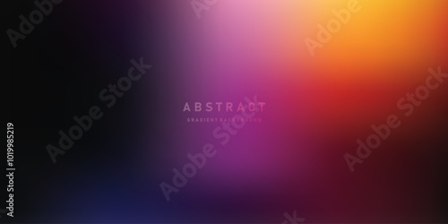 Abstract Color vector banner. Pastel gradient  pattern. Blurred light fuzz colorful gradient background. Vector soft horizontal backdrop