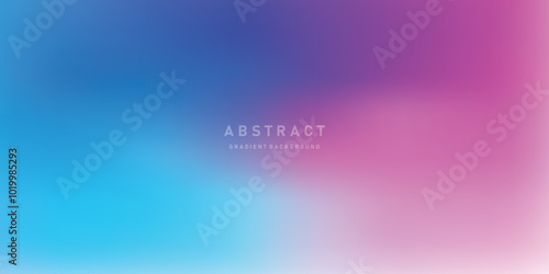 Abstract Color vector banner. Pastel gradient  pattern. Blurred light fuzz colorful gradient background. Vector soft horizontal backdrop