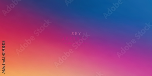 Abstract Color vector banner. Pastel gradient  pattern. Blurred light fuzz colorful gradient background. Vector soft horizontal backdrop