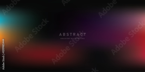 Abstract Color vector banner. Pastel gradient  pattern. Blurred light fuzz colorful gradient background. Vector soft horizontal backdrop