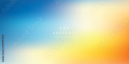 Abstract Color vector banner. Pastel gradient  pattern. Blurred light fuzz colorful gradient background. Vector soft horizontal backdrop
