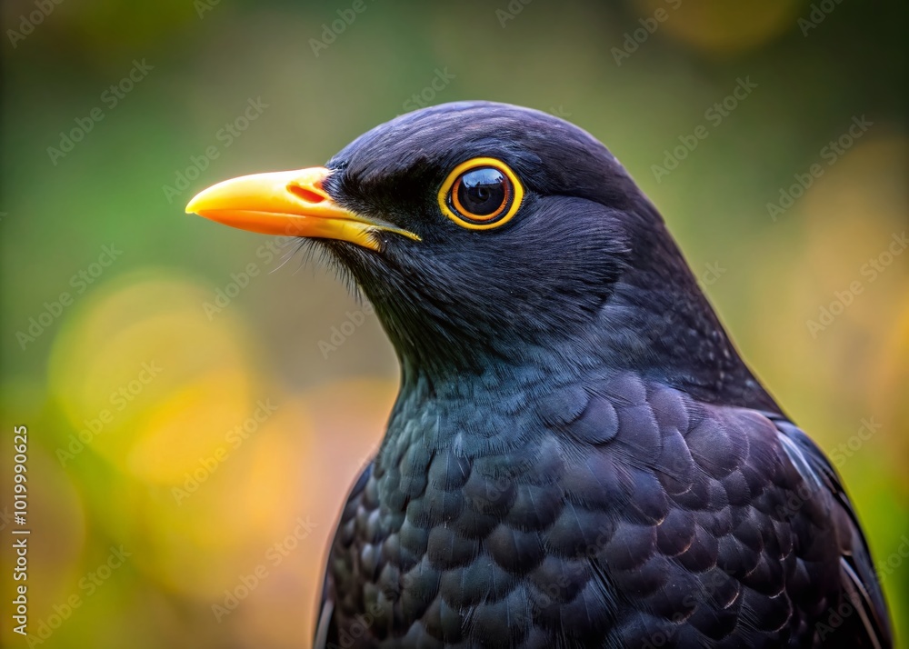 Fototapeta premium Stunning Collection of Black Birds in Various Natural Settings Captured in High-Quality Images