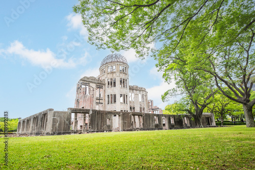 世界遺産・原爆ドーム　広島県広島市