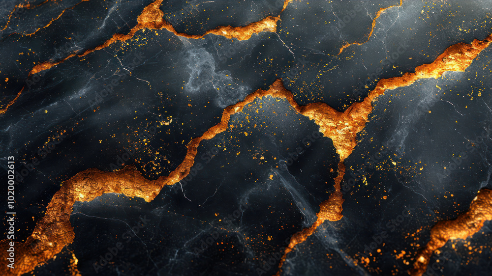 Elegant black Nero Marquina marble wallpaper with striking gold veining and a polished texture for luxurious interior decoration ideas Elegant black Nero Marquina marble wallpaper with striking gold veining and a polished texture for luxurious interior decoration ideas