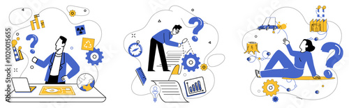 Modern product vector illustration. The presentation modern products is art, showcasing aspirations for excellence Innovation is engine propels luxury train modern product performance