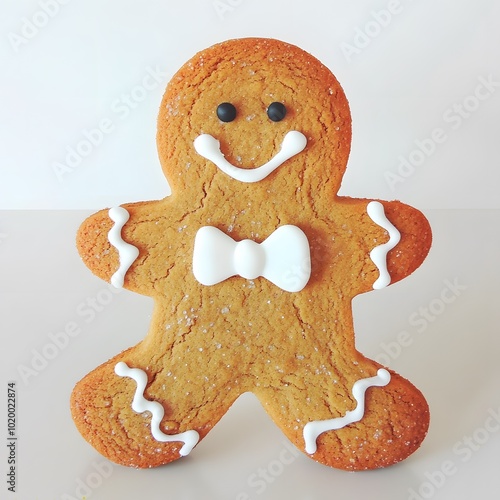 Cute Gingerbread Man Cookie