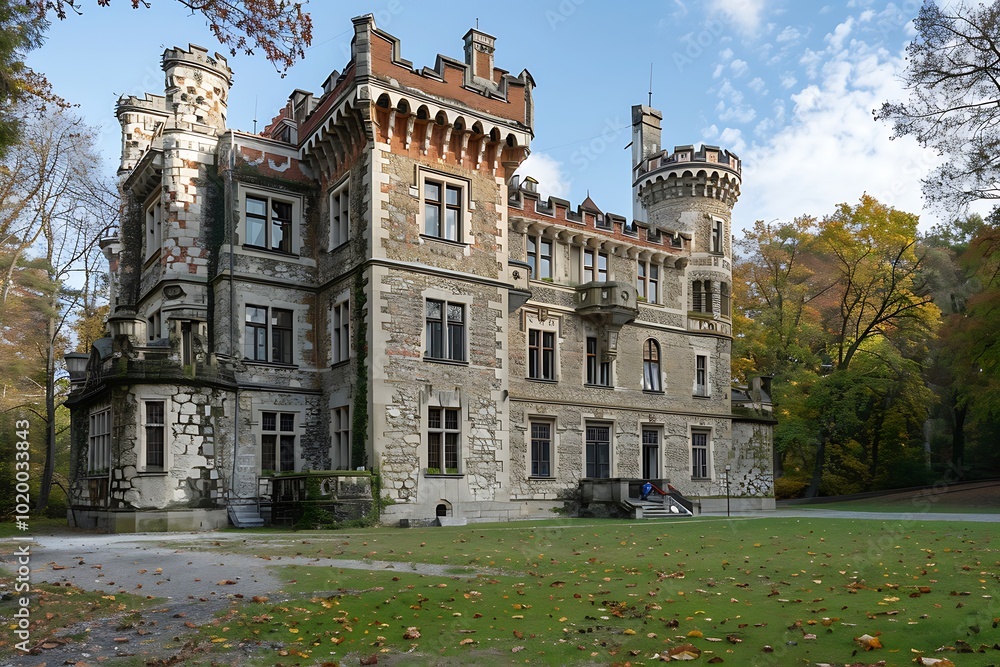 Obraz premium The cloister of the Monastery