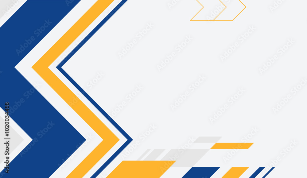 Blue and yellow abstract geometric background vector illustration Blue and yellow abstract geometric background vector illustration