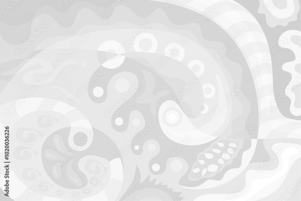 Abstract liquid shape Fluid geometric design Isolated gradient waves with geometric lines dots batik Indonesia pattern Vector illustration Abstract liquid shape Fluid geometric design Isolated gradient waves with geometric lines dots batik Indonesia pattern Vector illustration