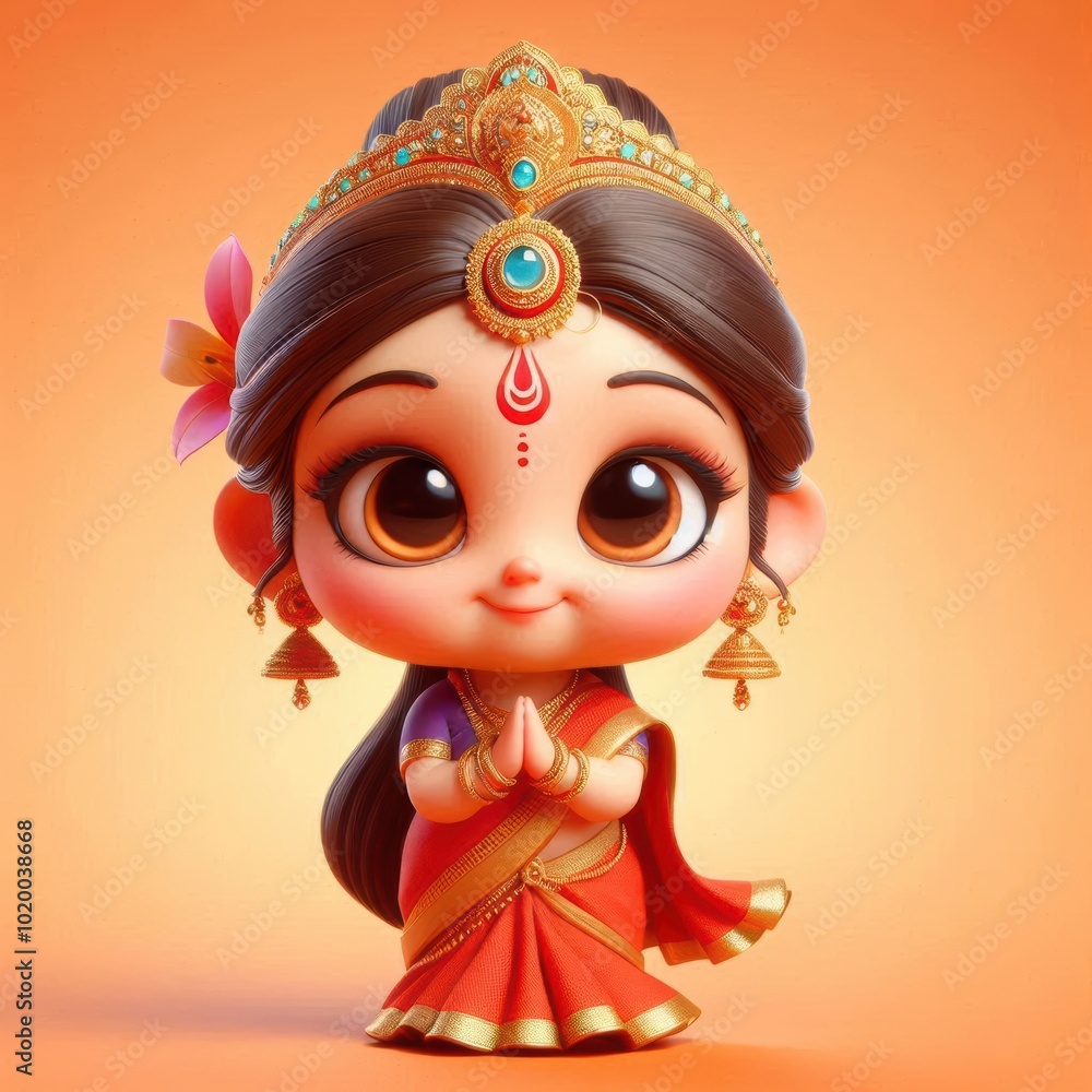 3d Goddess Durga, 3d Goddess Lakshmi 3d Goddess Durga, 3d Goddess Lakshmi