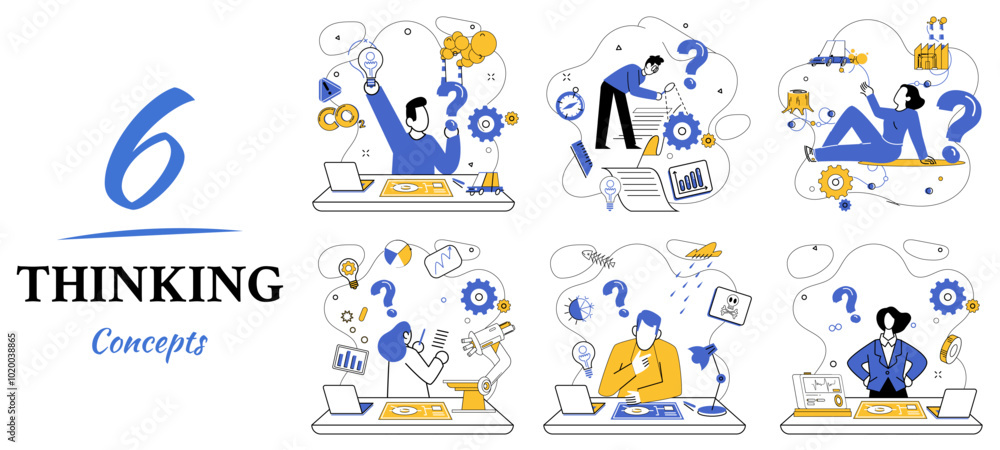 Fototapeta premium Modern product vector illustration. Creativity is heartbeat successful modern product aspirations Development is roadmap guiding journey to luxury in modern products The presentation modern products