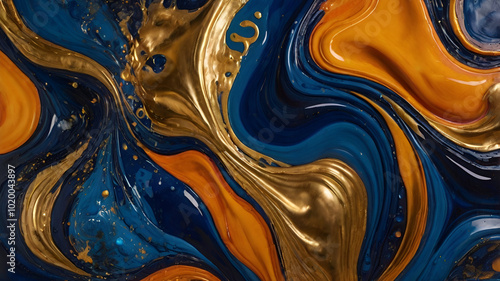 Abstract blue background