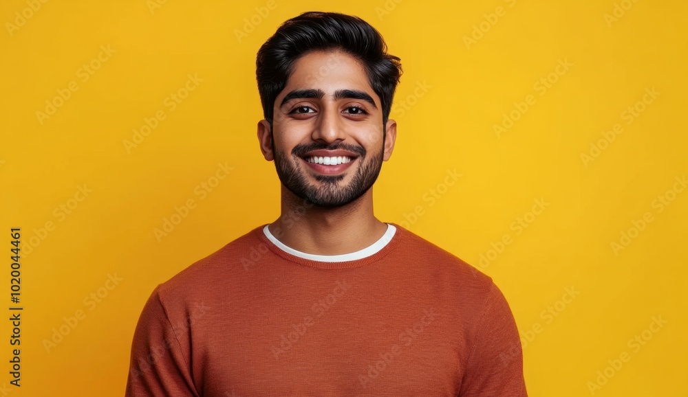 Obraz premium Smiling Man Portrait.