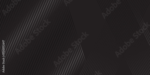 Modern black dark carbon for abstract background and presentation design. Modern Dark futuristic geometric background. Futuristic hi-technology concept. Black lighting background with diagonal stripes