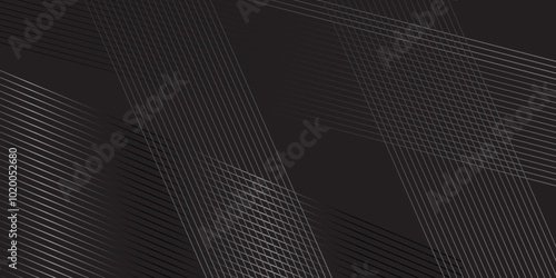 Modern black dark carbon for abstract background and presentation design. Modern Dark futuristic geometric background. Futuristic hi-technology concept. Black lighting background with diagonal stripes
