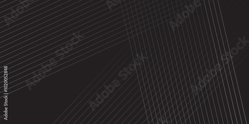 Modern black dark carbon for abstract background and presentation design. Modern Dark futuristic geometric background. Futuristic hi-technology concept. Black lighting background with diagonal stripes