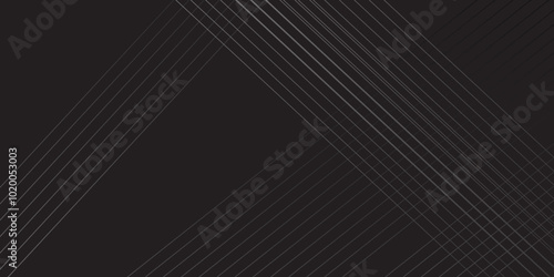 Modern black dark carbon for abstract background and presentation design. Modern Dark futuristic geometric background. Futuristic hi-technology concept. Black lighting background with diagonal stripes