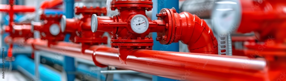 Professional Cooling System Components in Operation Professional Cooling System Components in Operation