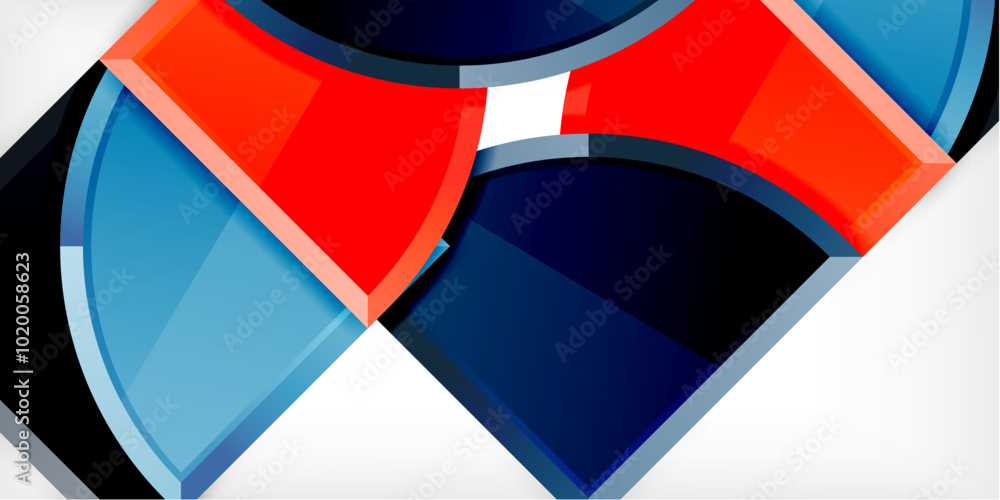 Glossy circles geometric background. Vector Illustration For Wallpaper, Banner, Background, Card, Book Illustration, landing page Glossy circles geometric background. Vector Illustration For Wallpaper, Banner, Background, Card, Book Illustration, landing page