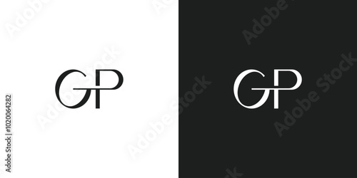 Letter GP Logo Design