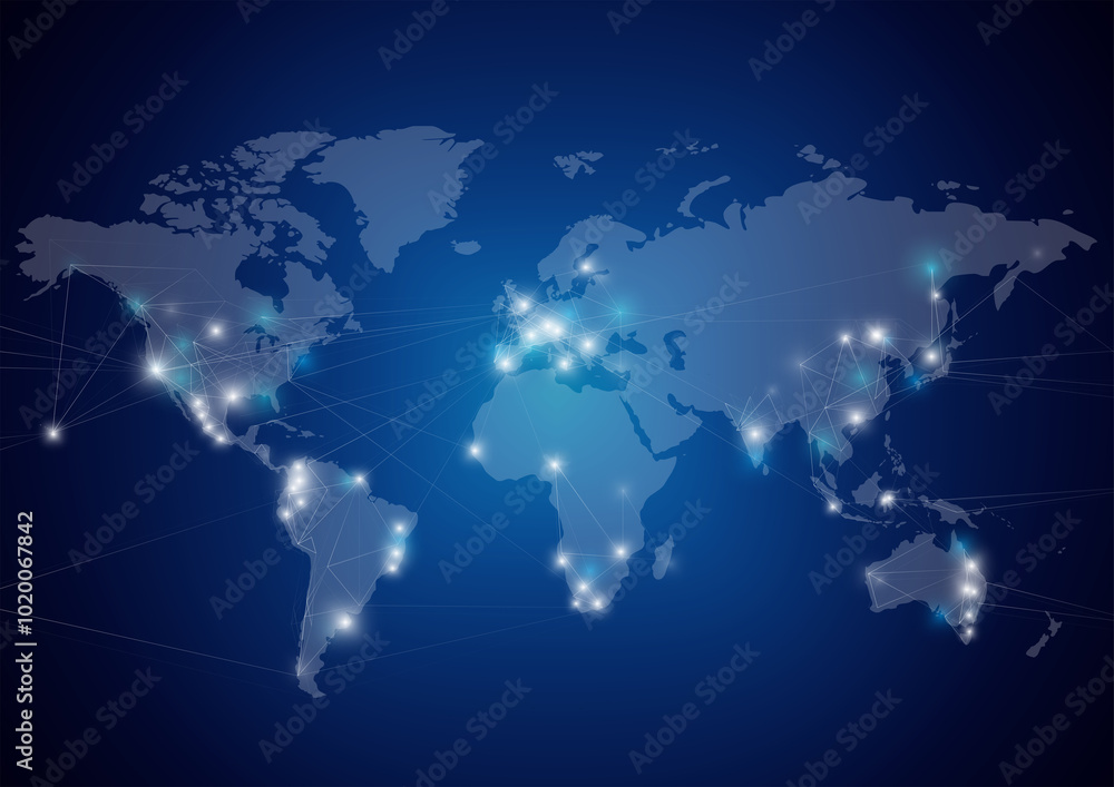 world network, future, space, galaxy, planet, computer, artificial intelligence, connecting people to all corners of the world world network, future, space, galaxy, planet, computer, artificial intelligence, connecting people to all corners of the world