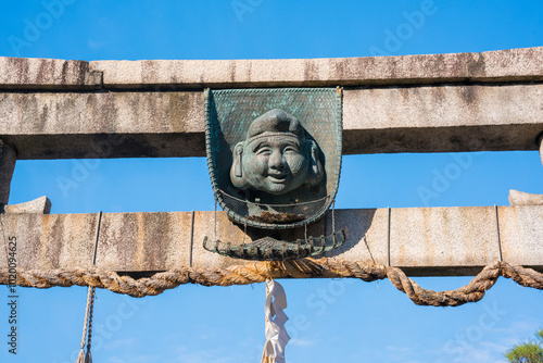 京都　ゑびす神社の鳥居