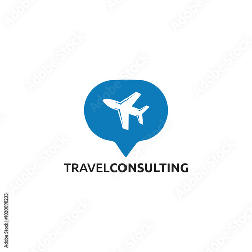 Travel Consulting Vector Logo 