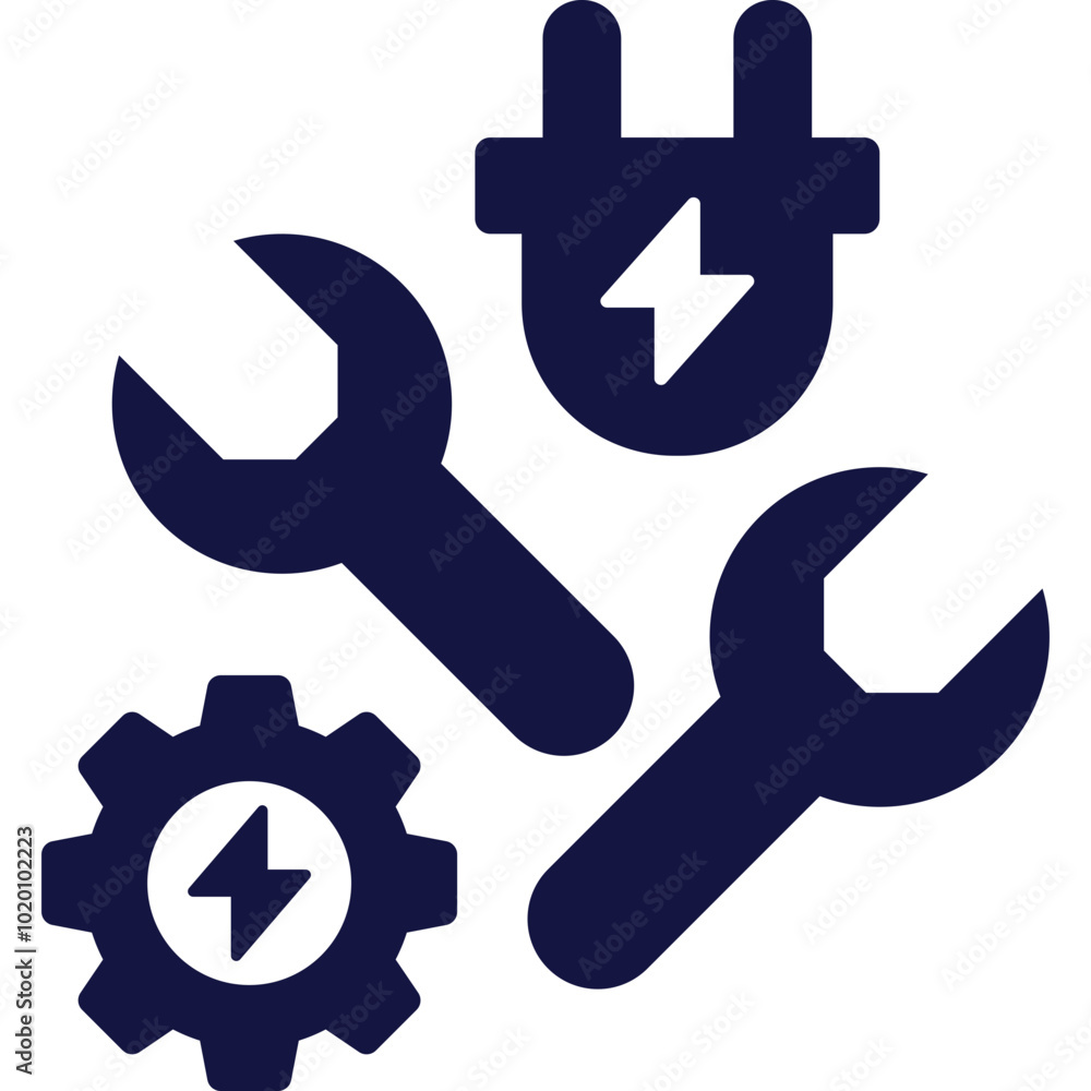 Electrical Service Icon Electrical Service Icon