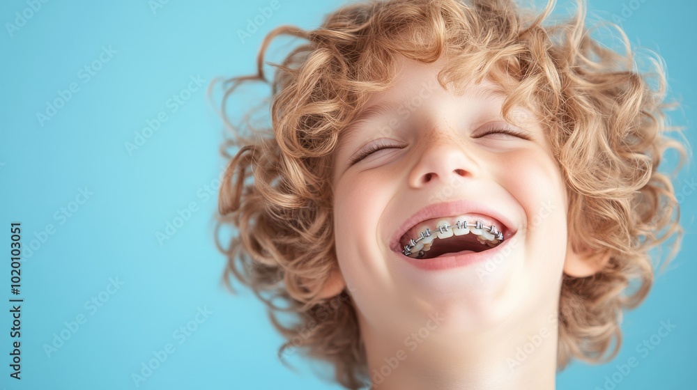 The Happy Child with Braces The Happy Child with Braces