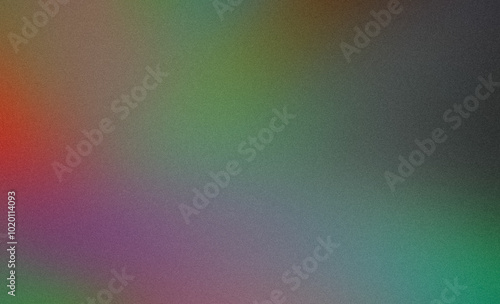 Purple to green soft color grainy backdrop design background, Vibrant dark color flow with soft noise texture multicolored gradient web banner, poster, header