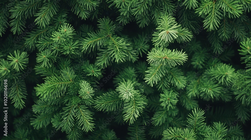 The Green Evergreen Pine Texture The Green Evergreen Pine Texture