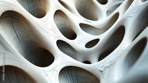 Fototapeta kuchenna Create a dynamic, immersive composition where 2D elements dissolve into a fully 3D world