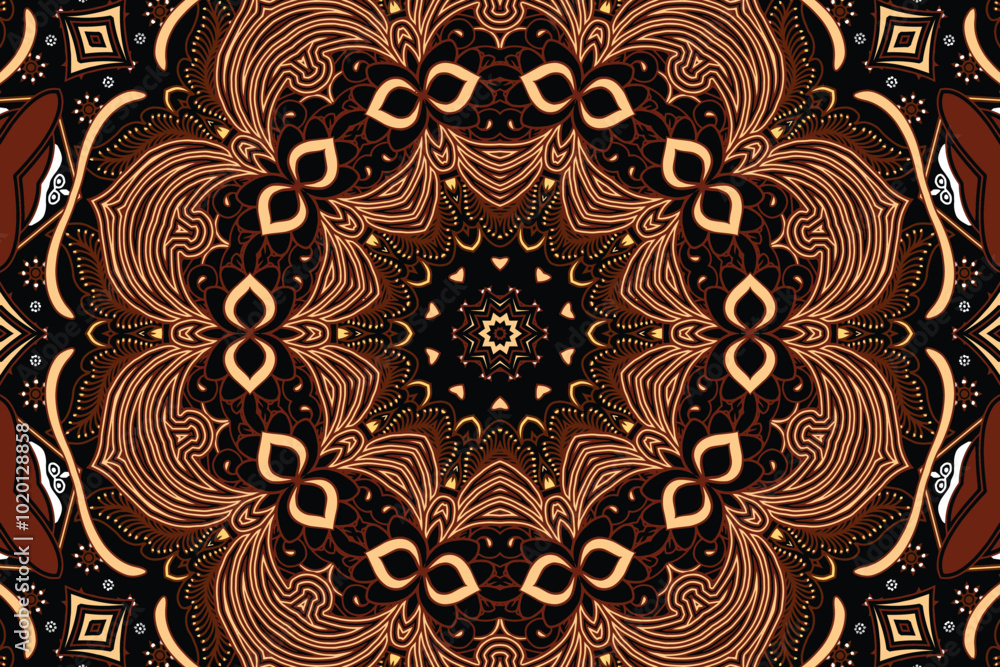 mandala design illustration for background mandala design illustration for background