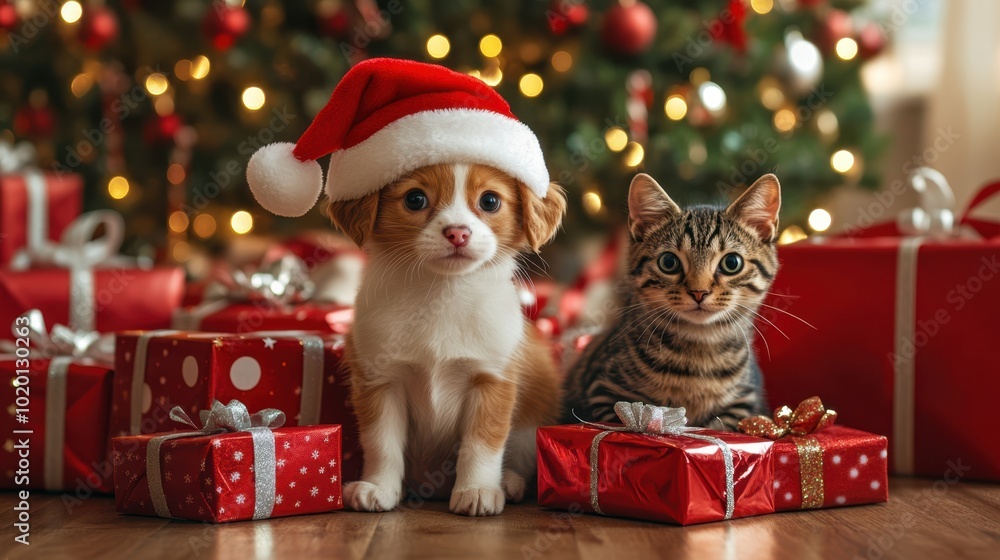 The Puppy and Kitten Christmas The Puppy and Kitten Christmas