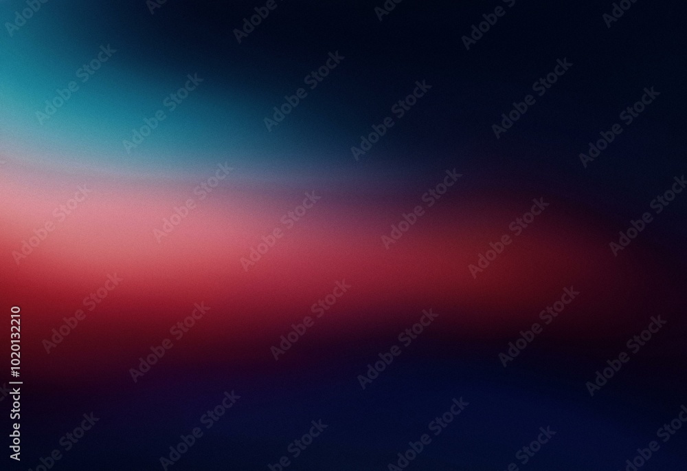 Naklejka premium An abstract background with a grainy texture and a gradient of blue, red, and black.