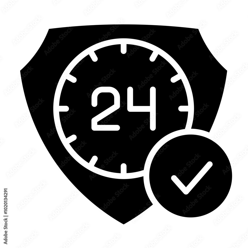 24 Hours Service Icon 24 Hours Service Icon