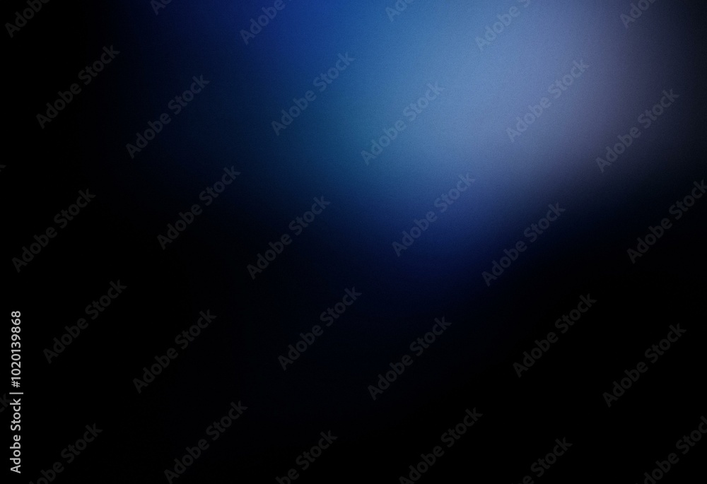 A grainy, blue and black abstract gradient background design. A grainy, blue and black abstract gradient background design.