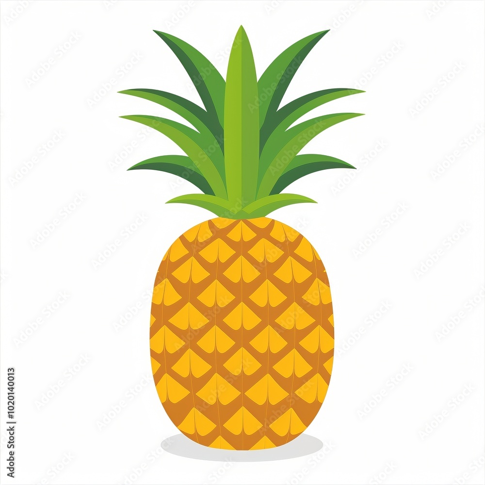 Symbol / Logo einer Ananas Symbol / Logo einer Ananas